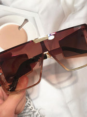 Load image into Gallery viewer, Oversized Square Flat Sunglasses For Women
