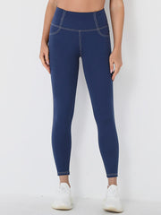 Load image into Gallery viewer, High Waist Denim Leggings
