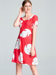 Load image into Gallery viewer, Leaf Print Dress
