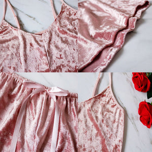 Velvet Two Piece Loungewear