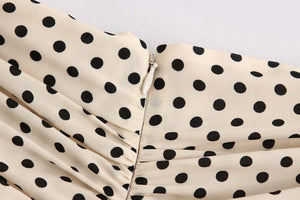 Polka dot High-waisted Skirt