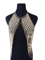 Load image into Gallery viewer, Metal Sequin Body Jewelry
