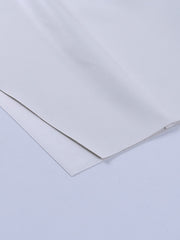 Load image into Gallery viewer, Side Slit Faux Leather Dress
