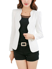 Load image into Gallery viewer, Scallop-Edge Blazer
