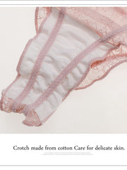 Load image into Gallery viewer, Lace Panties W/ Detachable Bunny Tail
