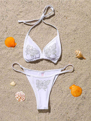 Load image into Gallery viewer, Rhinestone Detail Bikini
