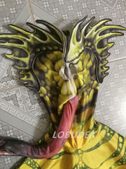 Load image into Gallery viewer, Halloween Animal Cosplay Costume Lady Nightclub Role Playing Costume Lizard Pattern Printing Jumpsuit Club Party Show Jumpsuits