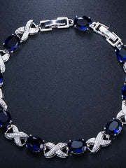 Load image into Gallery viewer, Sterling Silver Gemstone Bracelets
