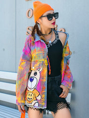 Load image into Gallery viewer, Colorful Graffiti Jacket