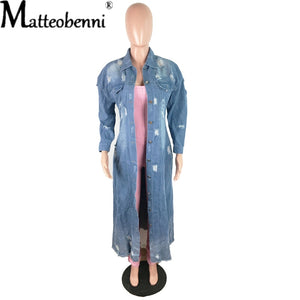 Long Denim Jacket