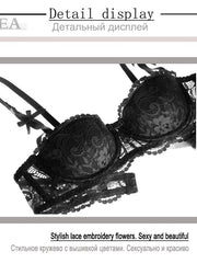 Load image into Gallery viewer, Half Cup Lace Bra
