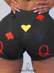 Load image into Gallery viewer, Cute Print Women Shorts
