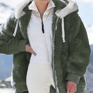 Soft Faux Fur Winter Jacket