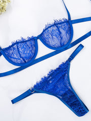 Load image into Gallery viewer, Lace Balconette Bra &amp; Panty Set
