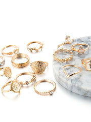 Load image into Gallery viewer, Boho15 Pcs/Set Rings for Women
