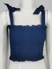 Load image into Gallery viewer, Tube Crop Top with Bow Tie 
