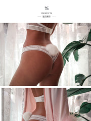 Load image into Gallery viewer, Lace Panties W/ Detachable Bunny Tail

