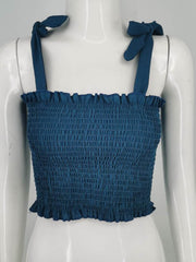 Load image into Gallery viewer, Tube Crop Top with Bow Tie 
