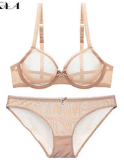 Load image into Gallery viewer, Sheer Bra &amp; Panties Lingerie Set
