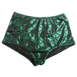 High Waisted Mermaid Shorts