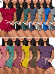 Load image into Gallery viewer, T-shirts &amp; Shorts Set
