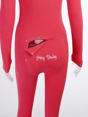 Load image into Gallery viewer, Long Sleeve Bodycon Jumpsuit
