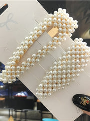 Load image into Gallery viewer, Handmade Pearl Hair Clips
