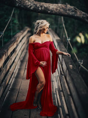 Load image into Gallery viewer, Maternity Long Dress
