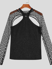 Load image into Gallery viewer, Mesh Sleeve T-Shirt
