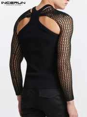 Load image into Gallery viewer, Mesh Sleeve T-Shirt
