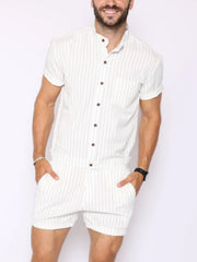 Load image into Gallery viewer, Striped Romper
