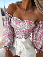 Load image into Gallery viewer, Off-Shoulder Blouse
