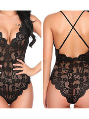Load image into Gallery viewer, Lace Teddy Bodysuit
