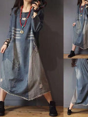 Load image into Gallery viewer, Loose Denim Dress
