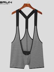 Load image into Gallery viewer, Stiped Romper
