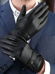 Load image into Gallery viewer, Faux Leather Gloves
