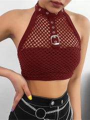 Load image into Gallery viewer, Mesh Crop Top
