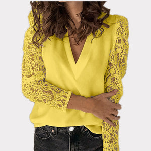 Lace Long Sleeve Top