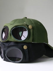 Load image into Gallery viewer, Hat With Goggles

