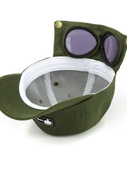 Load image into Gallery viewer, Hat With Goggles
