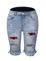 Load image into Gallery viewer, Ripped Jeans Shorts
