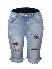 Load image into Gallery viewer, Ripped Jeans Shorts
