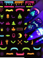 Load image into Gallery viewer, Fluorescence Nail Stickers

