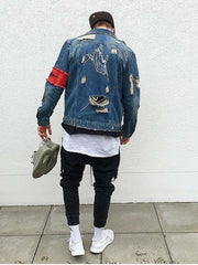 Load image into Gallery viewer, Long Sleeve Denim Jacket
