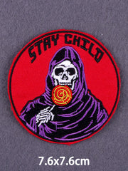 Load image into Gallery viewer, Embroidered Iron-On Patch
