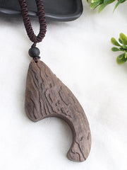 Load image into Gallery viewer, Hood/Natural Stone Pendant Necklace
