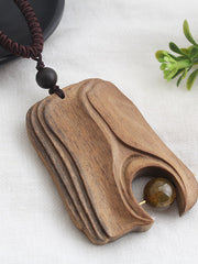 Load image into Gallery viewer, Hood/Natural Stone Pendant Necklace
