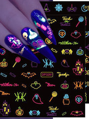 Load image into Gallery viewer, Fluorescence Nail Stickers
