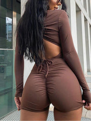 Load image into Gallery viewer, Scrunch Back Romper
