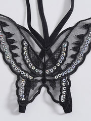 Load image into Gallery viewer, LACE BUTTERFLY G-STRING
